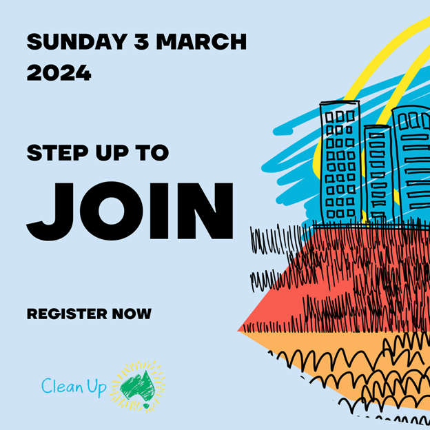Clean up Australia Day: Sunday 3rd March 2024